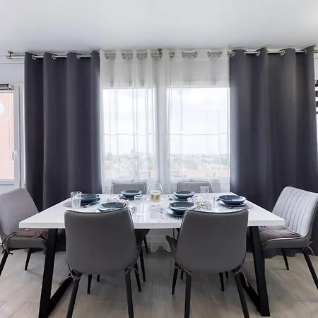Amazing 5p With A/c- Eiffel Tower's View Apartamento *